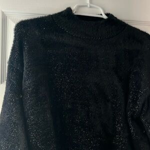 Black sparkly sweater